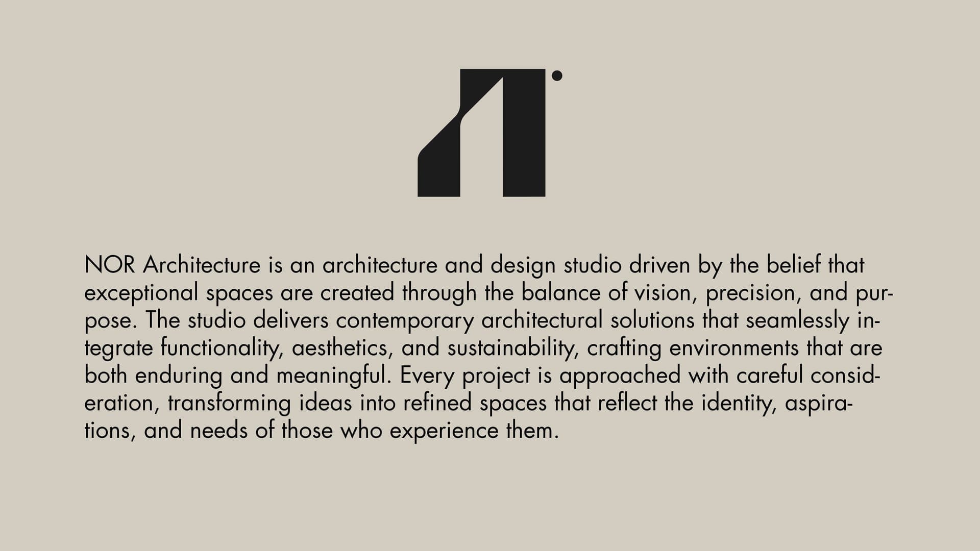Nor Architecture – Bold Etik™ project